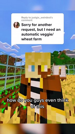Replying to @justgix_weirdest Minecraft Redstoneless afk Wheat Farm Tutorial 1.19.71 Bedrock edition 1.19.4 Java edition Automatic #minecraft #icecoffey #gaming #bedrock #gamingontiktok #mcpe #redstone #minecraftbuilding #minecrafthacks #tutorial #amishredstone #java