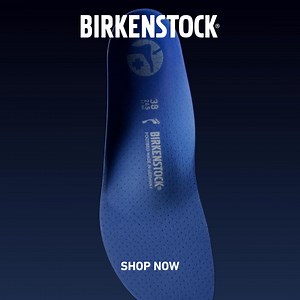Our BIRKENSTOCK Highwood offers the best support – thanks to the removable Deep Blue Footbed with microfibre lining. | Birkenstock