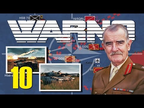 PEAK Gameplay, MLRS and FIERCE open range TANK BATTLE! | WARNO Campaign - The Left Hook #10 (NATO)