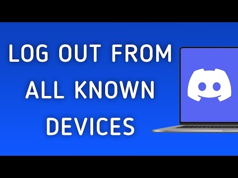 How To Log Out From All Known Devices On Discord App On PC (New Update)