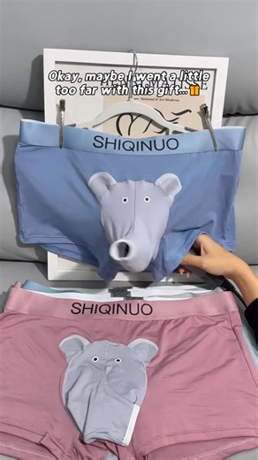 ✨These fun elephant underwear for men feature a unique elephant trunk design, adding a touch of humor to your outfit. It's also a gift your man will always remember. | Daniel F. Martin | Facebook
