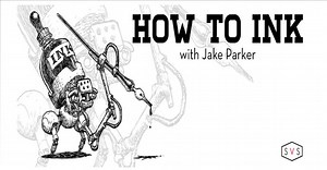 Inktober is almost here so get ready! Professional artist Jake Parker shows you all the tricks and techniques to inking your comic or illustrations. | School of Visual Storytelling