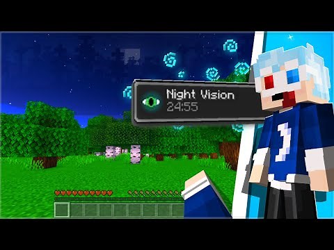 🔥🥶TOP 3 BEST NIGHT VISION TEXTURES for Minecraft Bedrock!! Night Vision (Addons and textures)