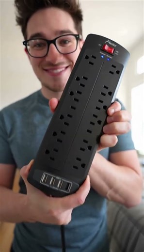 This Power Strip Is a Game-Changer! ⚡🔥 #amazonfinds #amazonmusthaves