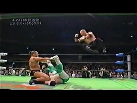 【貴重！盟主vs悪童コンビ】三沢光晴・小川良成vs鈴木みのる・SUWA