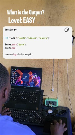 What will console.log(fruits.length) output?