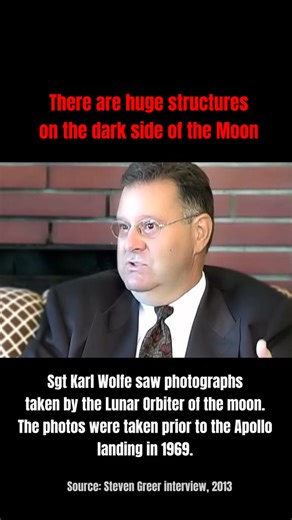 5.3K views · 128 reactions | While working at a NSA facilty, Sgt Karl Wolfe saw pictures taken by the Lunar Orbiter, prior to the Apollo landing in 1969. #fyp #ufo #stevengreer #ufoキャッチャー #uap #moon D | Life in the garden | Facebook