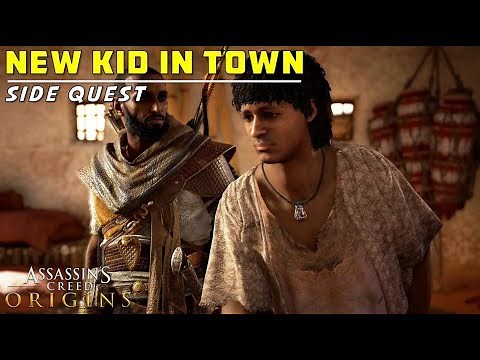 New Kid in Town | Walkthrough | Temple Location & Investigation | Assassin's Creed: Origins