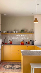 16K views · 1.1K reactions | We’re taking inspiration from the 80s by embracing bold design and statement colors in our kitchen. #homesandgardens #80s #kitchen | Homes & Gardens Magazine | Facebook