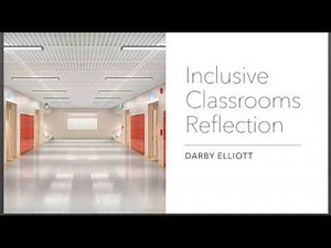 Inclusive Learning Reflection