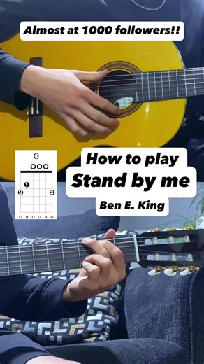 Easy Guitar Tutorial: How to Play Stand by Me on Guitar