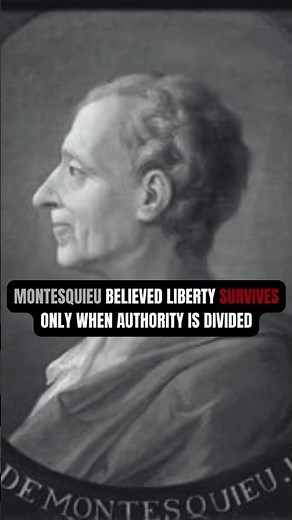 Why power must be divided | Montesquieu | #politicaltheory #westernphilosophy #uspolitics