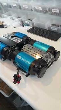 Test fitting the ARB Twin Brushless Compressor with our mounts #arb #jeep #jeepjl #shorts #gladiator