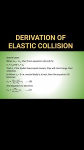 Elastic Collision in 1D — Conservation Laws in Action ⚡📘 . Momentum conserved ✔️ Kinetic energy conserved ✔️ . . #elasticcollision #onedimensionalcollision #grade11physics #StudyPhysics #PhysicsNotes #Mechanics #PhysicsForStudents #momentum #kineticenergy #ExamPrep #PhysicsReels #educationalreels | Physics for 2 level