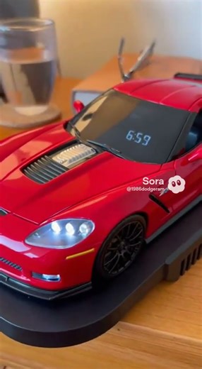 Cammed c6 Corvette zr1 Alarm Clock