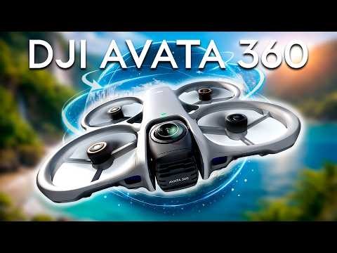 DJI Avatar 360: DJI's 360 drone has arrived and it's INSANE.