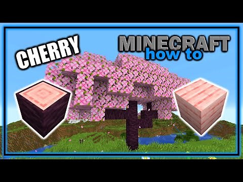 How to Find, Grow, and Use the Cherry Tree! (1.20) | Minecraft Flora Guide