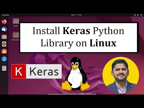 How to install Keras Python library on Linux | Amit Thinks