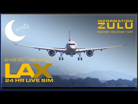 🌙 LAX OVERNIGHT | Cargo & Asia 11p–6a | ADS-B + Real ATC | KLAX LAX | APR 10 2026
