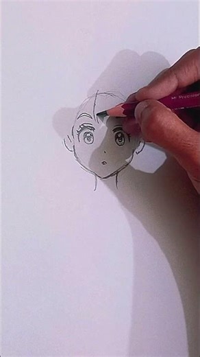 DIY Art and Craft | Anime Girl #art #drawing #animeart