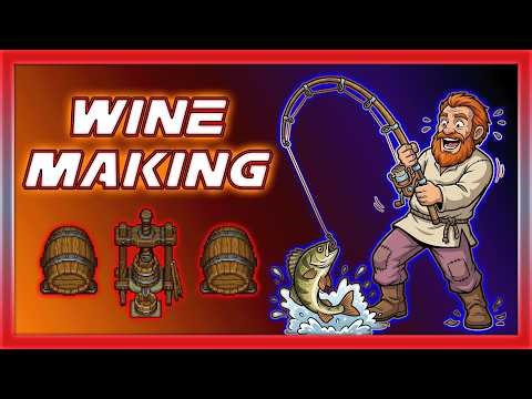 Graveyard Keeper | Fishing | Winemaking | Steel Upgrades | Quests Completion | LIVE