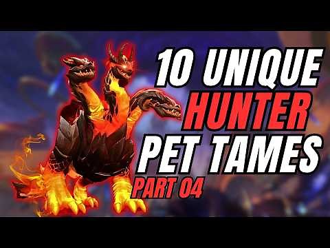 10 UNIQUE Hunter Pet Tames | Patch 12.0 | World of Warcraft | Midnight