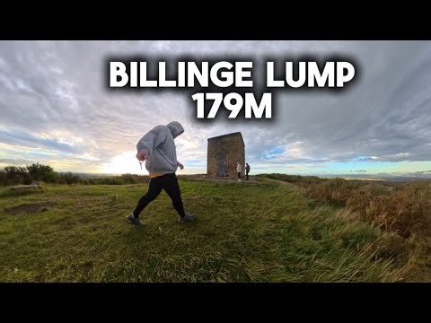 Running up that hill. Billinge lump Sept 2025.