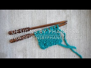 Knit Linen Stitch Tutorial