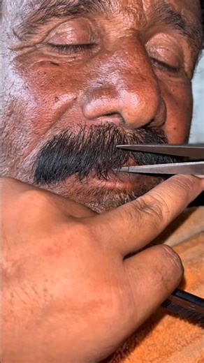Epic #beard #Handlebar# Mustache #hairstyle Transformation | Satisfying #Styling”