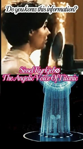 Do You Know The Angelic Voice of Titanic ?🚢 | Sissel Kyrkjebø ✨