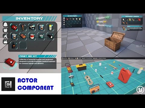 Inventory Actor Component plus Survival Property - Showcase
