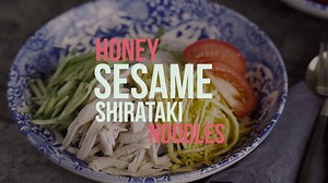 37K views · 399 reactions | If you're craving a noodle dish that is light and refreshing, these Honey Sesame Shirataki Noodles never fail to hit the spot! Shirataki are thin, transluscent noodles made from konnyaku root (so they are naturally gluten free). Top with shredded egg crepe, chicken, and cucumber, and you've got yourself a perfectly guilt-free, healthy meal. RECIPE ▶️ justonecookbook.com/honey-sesame-shirataki-noodles/ | Just One Cookbook | Facebook