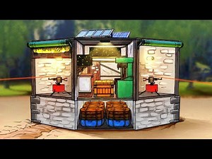 I Built the most Efficient & Compact base in Solo Rust...