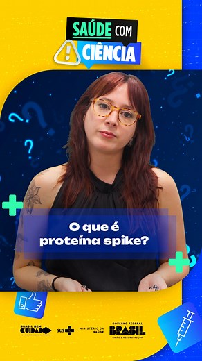 14K views · 200 reactions | 樂 Se você já viu algum conteúdo circulando por aí sobre a proteína spike e a vacina e não entendeu nada, esse vídeo é para você. Não compartilhe desinformação. Vacinas são seguras e salvam vidas. #SaúdeComCiência #SUS #Proteinaspike | Ministério da Saúde | Facebook