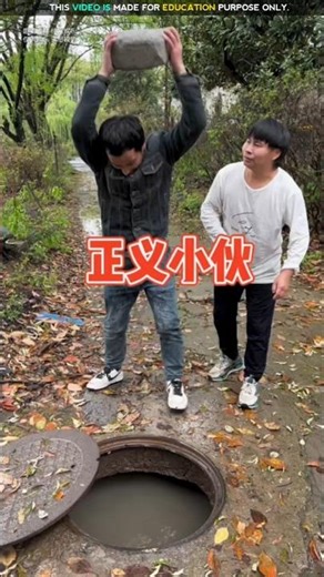 They Polluted the Drain 😡🪵🪨 — One Man Took a Stand & Cleaned It All! 💪🌍✨