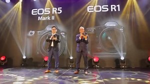 ‼️IMAGINE BIGGER THINGS WITH CANON‼️ A BIG THANK YOU to everyone who joined us for the launch of the new EOS R5 Mark II and EOS R1. 💯📸🙌 Your presence made this event truly unforgettable! Catch all the action from the launch - highlights, big moments, and everything EOS R5 Mark II and EOS R1.🔥 The new EOS R5 Mark II is now available for pre-order. 🛒 EOS R5 Mark II (Body) Php249,998 EOS R5 Mark II (RF24-105mm f/4L IS USM) Php329,998 #CanonHybridFullFrame #TeamCanonPh | Canon Philippines