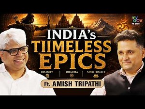 Amish Tripathi on Indian Epics, Soft Power, Kantara, NEP & Reclaiming Our History | GDP@MyGov