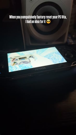 It’s time for a reset! 👾 #psvita #vita #handheld #gaming #psp | Raymond Garcia