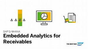 SAP S/4HANA: Embedded analytics for receivables