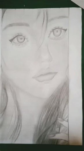 art + trend 💅🏻 a korien girl drawing transition #drawings #channel #video