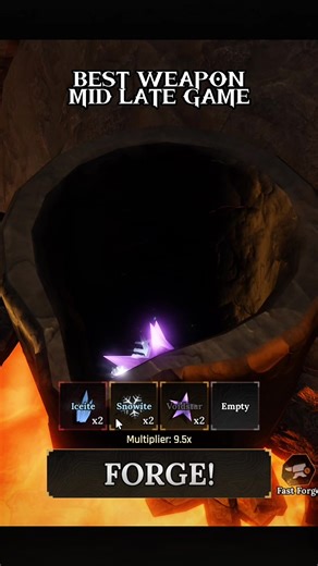 Unlocking the Best Mid-Late Game Weapon in The Forge