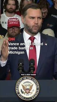 Vance and El-Sayed trade barbs in Michigan