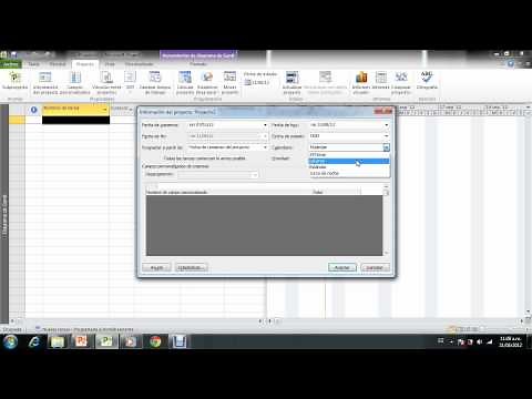 MS PROJECT 2010 - 1 TUTORIAL EN ESPAÑOL