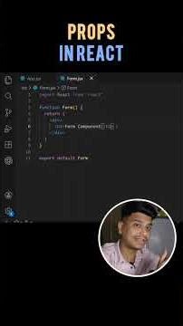 🚀 React Props Explained in Hindi | React JS Shorts #codeshuru #javascript #react #coding #ractjs