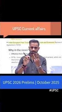 UPSC Prelims 2026 Current affairs | Target UPSC 2026 Syllabus Preparation strategy