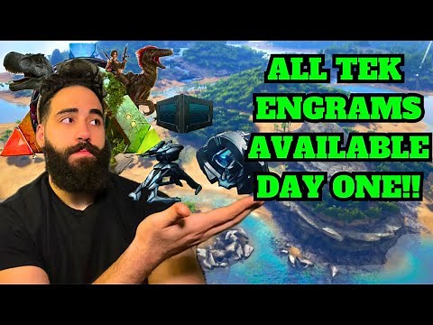 All Tek Engrams & How To Get Them In Ark Survival Ascended!