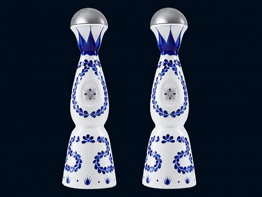 2x Empty Clase Azul Reposado Tequila Bottles | 700ml Handcrafted Ceramic Decanters | Rare Luxury Display | Butterfly Flower Emblem - Etsy