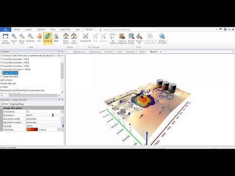 Create Interactive 3D Site Models with Surfer