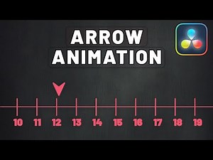 Create ARROW MOVING Infographic Animation In Davinci Resolve