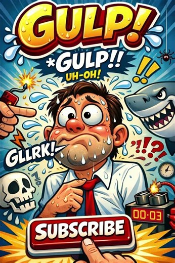 Funny Gulp Sound Effect – Cartoon Nervous Gulp Audio